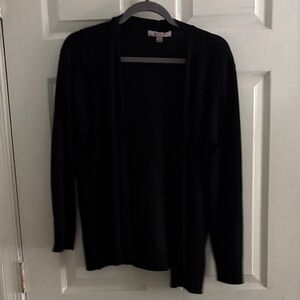 Lush Elegant Black Women's Cardigan